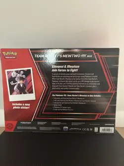 Pokemon TCG Team Rocket’s Mewtwo Ex Box - BRAND NEW and SEALED - Image 2
