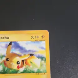 Pikachu #124/165 Expedition Base Set Regular Common Eng 50HP Basic e-Reader 2002 - Image 4