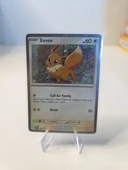 Pokemon Destined Rivals - Eevee SVP 200 Checklane Blister Promo - Image 1