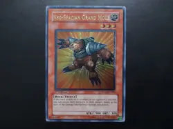 Yugioh - Neo-Spacian Grand Mole STON-EN005 Ultimate Rare 1st Edition - Image 1