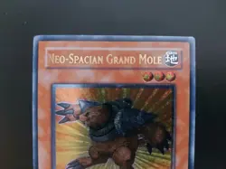 Yugioh - Neo-Spacian Grand Mole STON-EN005 Ultimate Rare 1st Edition - Image 2