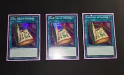 Yugioh - Toon Table of Contents DASA-EN043 - PLAYSET 2x Unlimited+1x 1st Edition - Image 1