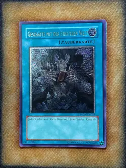 Yugioh Dark World Dealings STON-EN038 STON-DE038 Ultimate Rare GERMAN LP - Image 1