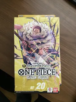 ONE PIECE TCG: Charlotte Katakuri (Yellow) Starter Deck (ST-20) **NO PRB PACK** - Image 1