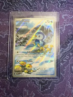 Pokemon TCG Piplup Holo Secret Rare Card PFL 098/094 Nm Near Mint - Image 1