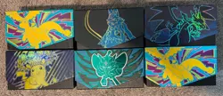 Lot Of 6 Empty ETB Elite Trainer Box Pokemon Card Boxes - ETB Boxes Only - Image 1