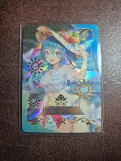 Hatsune Miku Goddess Story Doujin Waifu Trading Card SR Vocaloid - Image 1
