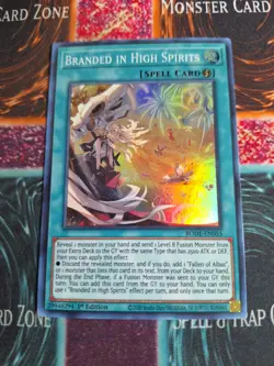 Yu-Gi-Oh! Branded in High Spirits BODE-EN055 Super Rare 1st Edition Near Mint - Image 1