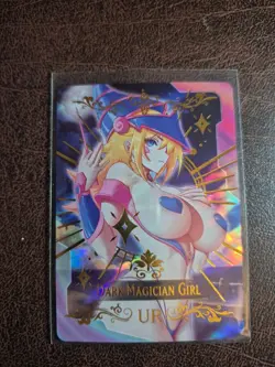 DARK MAGICIAN GIRL Yu-Gi-Oh! UR Goddess Story Anime Waifu Card Girl Foil Doujin - Image 2