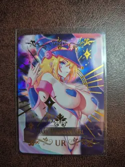 DARK MAGICIAN GIRL Yu-Gi-Oh! UR Goddess Story Anime Waifu Card Girl Foil Doujin - Image 3