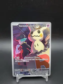 Team Rocket’s Mimikyu 238/217 Ascended Heroes Illustration Rare NM Pokemon Card - Image 1