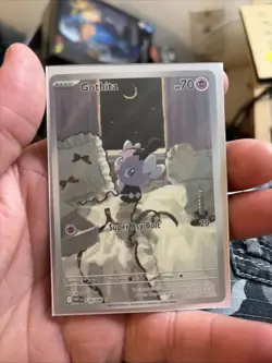 Pokemon TCG Gothita 124/086 SV White Flare Illustration Rare Card NM Condition - Image 1