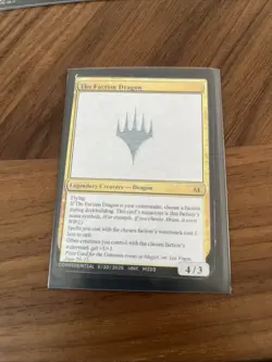 MTG The Faction Dragon MagicCon Las Vegas Unknown Event Play test Card - Image 2