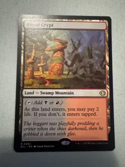 Blood Crypt ECL 262 Lorwyn Eclipsed Regular NM Shock Land MTG Magic - Image 1