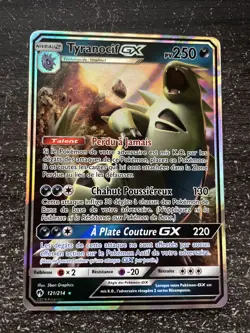 TYRANOCIF GX - POKEMON 121/214 SL8 TONNERRE PERDU NEUF FR - Image 1