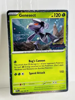 Pokemon Genesect 008/094 Sealed Stamped Promo - Image 1