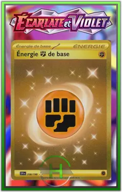 Energie Combat - EV1:Ecarlate et Violet - 258/198 - Carte Pokemon FR Neuve - Image 1