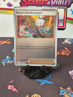 Pokemon TCG Roxie's Performance 081/086 Chaos Rising Reverse Holo - Image 1