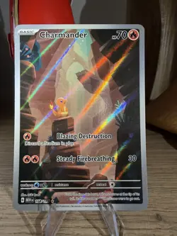 Pokemon TCG Charmander 168/165 English! MINT! 🔥 Condition! 151 ￼ - Image 1