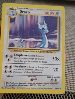 🎴Rare Carte Pokemon Draco ! - Set de Base ! Francaise 18/102 ! - Image 1