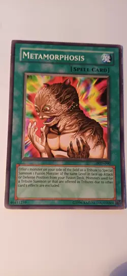 METAMORPHOSIS Common PGD-090 Unlimited Lightly Played, Short Print! YuGiOh! - Image 1