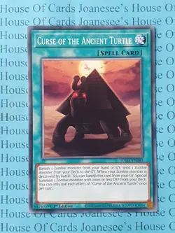 SUDA-EN083 Curse of the Ancient Turtle Yu-Gi-Oh Card 1st Edition New - Image 1