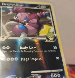 Pokemon Card - Drapion - Reverse Holo (17/111 - Rising Rivals) - Image 2