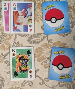 Pokemon Playing Cards In A Tin 1999 Nintendo Bicycle Vintage - Image 5