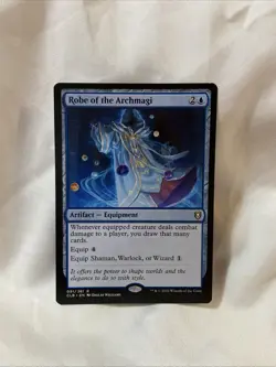 Robe of the Archmagi MTG Magic the Gathering Card Baldur's Gate CLB LP - Image 1
