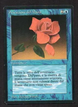 MtG Mana Short Privazione del Mana (Foreign Black Bordered) ITA - Image 1