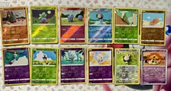 Pokemon TCG Artist Asaka Ito 12-Card Reverse Holo Lot 2019-2026 Azurill 146/236 - Image 1