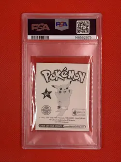 1999 MERLIN POKEMON #S15 GENGAR-PRISM PSA 9 - Image 2