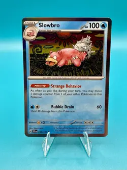 Pokemon TCG 2023 Slowbro 043/198 Scarlet & Violet Base Set Holo NM - Image 1