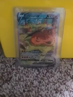 Pokemon TCG Charizard V Holo Ultra Rare Promo SWSH260 - Image 1