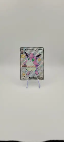 Pokemon TCG: Wigglytuff ex 222/091 Shiny Ultra Rare - Paldean Fates - NM - Image 2