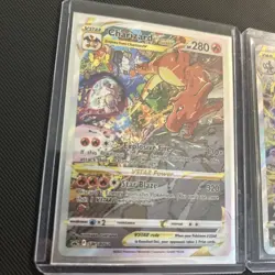 Pokemon Mewtwo VSTAR and Charizard VSTAR SWSH262 Connected Artwork - Image 2
