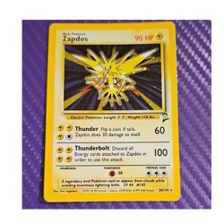 The Pokemon Company Zapdos Holo Rare 20/130 Fossil Basic 90 HP English - Image 1