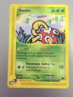 Pokemon Shuckle 96/144 Skyridge (2003) – MINT – NEVER Played – e‑Reader - Image 1
