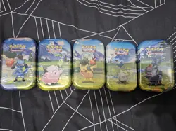 Pokemon Ascended Heroes Mini Tins x 5 - Full Set New & Sealed - Image 1