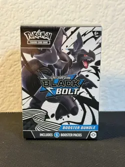 Pokemon TCG S & V Black Bolt Booster Bundle Factory Sealed - Image 1