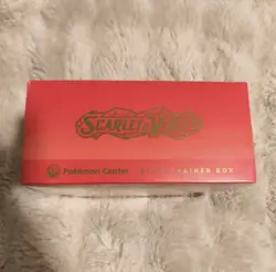 Scarlet and Violet Base Set Pokemon Center ETB Koraidon Sealed with Acrylic Case - Image 2