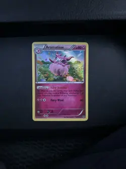 Aromatisse 93/146 Holo Rare Pokemon 2014 XY Base Set LP - Image 1