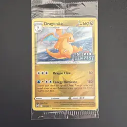 Pokemon Dragonite 131/195 SWSH Promo Silver Tempest Stamped Holo Rare - Image 1
