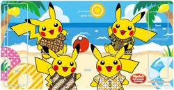 Special Pikachu Indonesia's Journey Batik Playmat Pokemon TCG Official - Image 1