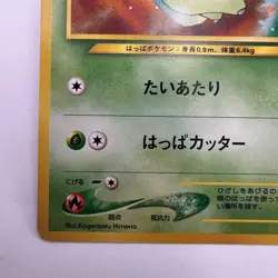 Chikorita No. 152 Neo Intro Pack Promo Half Deck Pokemon Card Japanese (505) - Image 4