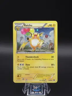 Raichu 40/99 - Cosmos Holo - Next Destinies Blister Exclusive Pokemon Card - Image 1