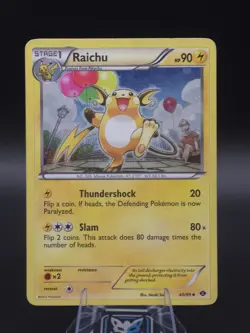 Raichu 40/99 - Cosmos Holo - Next Destinies Blister Exclusive Pokemon Card - Image 2