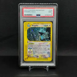 2003 Pokemon Aquapolis Crystal Kingdra Holo 148/147 PSA 9 - Image 1