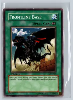 Yu-Gi-Oh Card - Frontline Base - MFC-028 Magician's Force 1st Edition - Image 1