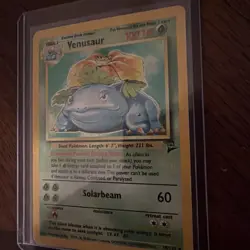 The Pokemon Company Venusaur Holo Rare 18/130 Base Set 2 Stage 2 100 HP English - Image 3